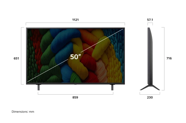 LG 50NANO80A3B NanoCell Smart TV sprejemnik - slika 2